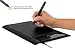 Turcom 8” x 5” Pro Graphic Drawing Capture Pen and Touch Sensitive Tablet – Ergonomic – Black