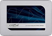 Crucial MX500 500GB 3D NAND SATA 2.5 Inch Internal SSD, up to 560MB/s - CT500MX500SSD1