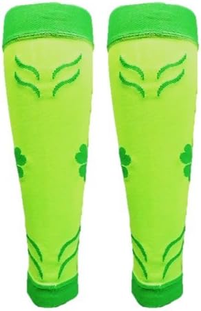 Limited Edition Shamrock SureSport Graduated Compression Calf Sleeves (Small)
