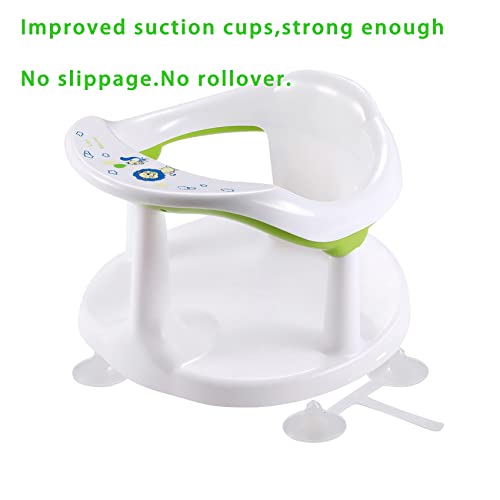 Baby Bath Seat with AntiSlip Edge Infant Baby Bath Chair for Sitting