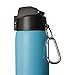 Aquatix Sea Mist Blue Insulated FlipTop Ultimate Sport Bottle 21 ounce Pure Stainless Steel