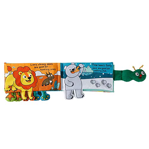 beiens Animal Theme My Quiet Books - Soft Activity Books for Baby /Toddler Learning Story Book Life Education, Learning to Sensory Book & Identify Skill Boys and Girls, Baby Book , Cloth Book
