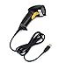WoneNice USB Laser Barcode Scanner Wired Handheld Bar Code Scanner Reader Black primary
