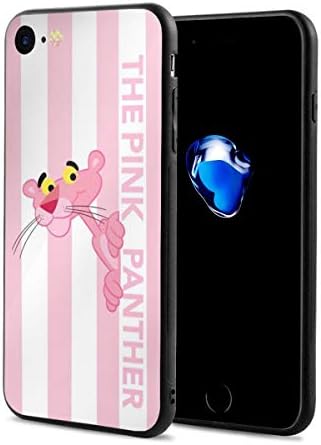 DIY iPhone 7 Case,iPhone 8 Case,The Pink Panther Anti Scratch Phone Case Reinforced TPU Bumper Shock Absorption Protective Case for iPhone 7/8