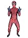 Hoosen Unisex Lycra Zentai Halloween Cosplay Costumes Kids 3D Style, Red/Black, Medium