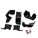Front / Rear Chassis Mudguard Fenders,Dirt Dust Resist Mud Guard for 1/10 Axial SCX10 II 90046 90047 RC Car