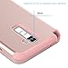 LG Stylo 2 Case, LG Stylus 2 Case, BENTOBEN Heavy Duty Shockproof 3 in 1 Slim Hybrid Hard PC Cover Soft Silicone Rubber Rugged Bumper Protective Phone Case for LG G Stylo 2/Stylus 2/LS775 Rose Gold