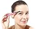 KIKAR Portable Electric Eyebrow Shaper - Safety Beauty Knife For Underarm / Leg / Body / Face / Hair - Stylish Metal Case Trimmer Shaver (Battery Operated)