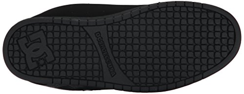 image for DC Men's Court Graffik SE Skate Shoe,Black Destroy Wash,8.5 D US, mens