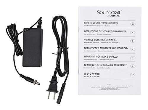 Soundcraft Ui12 12 Input Digital Mixer w/Wifi+App Control+Recording+Mics+Cables