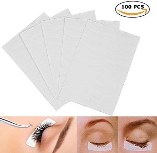 Eyeshadow Shields - NaCare 100 PCS Medical Non-Woven Makeup Shields for Eyelash Extensions Eye Shadow and Lip Makeup