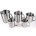 Measuring Cup, [Upgraded, 3 Measurement Scales, Including Cup Scale, ML Scale, Ounce Scale], Newness Stainless Steel Measuring Cup with Marking with Handle, 24 Ounces (0.7 Liter, 3 Cup)