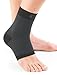 Neo-G Airflow Ankle Compression Sleeve - Sports, Daily Wear - Compression Ankle Brace, Tendonitis Support, Compression Ankle Support for Weak Ankles and Joint Pain - Airflow - L - Black