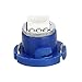 Partsam 10pcs Blue T4.7/T5 Neo Wedge A/C Climate Cluster LED Light Bulb 5050-SMD 12mm for 2001-2011 Dodge RAM 1500 2500 3500