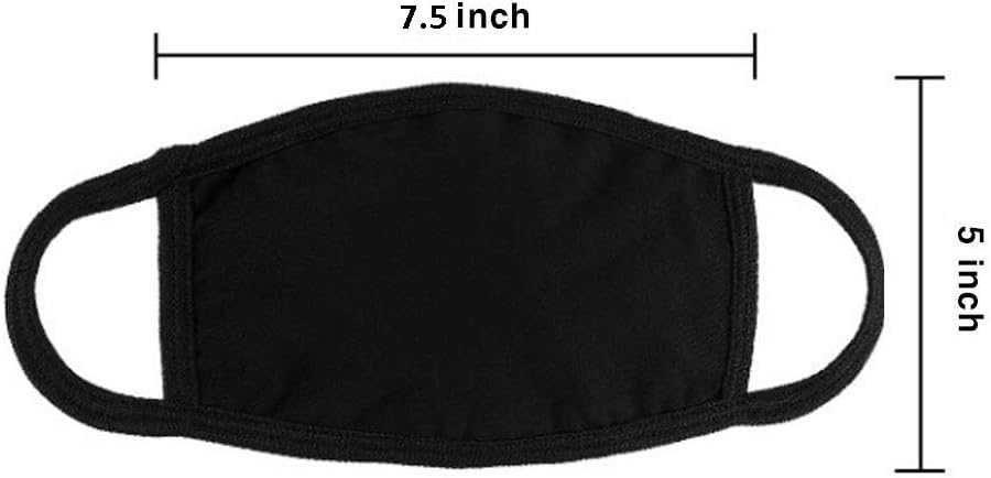 ADD GEARReusable Washable HYGIENICALLY Seal Packed Cotton Mouth Half face Mask for Anti Pollution Dust/Germ Protection mask Unisex Black Made in India