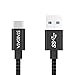 STARDATA USB Type C to USB Type A Fast Charge & Sync Nylon Braided Cable (3.9ft), USB 3.0 with 5Gbps SuperSpeed Data Rate for Nexus 6P, 5X, LG G5, HTC 10, OnePlus, Galaxy Note 7 and more (Black)