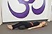 YogaAccessories Small Rectangular Cotton Yoga Bolster - Black