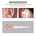 Felicey 6 Pcs Ear Pick Ear Curette LED Light Earwax Removal Cleaner with Stainless Steel Storage Box (Pink)