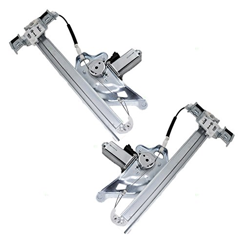 image for AUTOANDART Driver and Passenger Front Power Window Lift Regulators & M