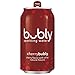 bubly Sparkling Water, Cherry, 12 ounce Cans (Pack of 12)