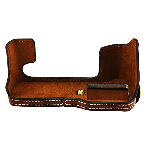 First2savvv XJPT-XT10-D10 Gehäusehälfte präzise Passform PU-Leder Kameratasche Fall Tasche Cover für Fuji Fujifilm X-T10… – Bild 5