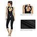 BALEAF Women's Soft Lightweight Cowl Back Workout Yoga Sleeveless Shirts Black Size M