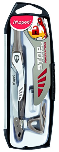 Maped Stop System Innovation Compass 3 Piece Set, Assorted Colors (196310) - Thumbnail 2