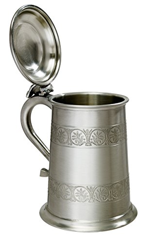 Wentworth Pewter - Medieval Antique Finish Pewter 1 Pint Tankard