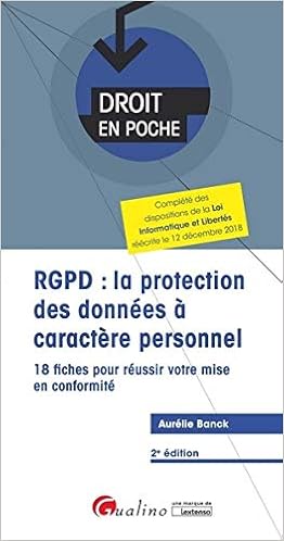 Amazon Fr Rgpd La Protection Des Donnees A Caractere Personnel Banck Aurelie Livres Amazon Fr Rgpd La Protection Des Donnees A Caractere Personnel Banck Aurelie Livres