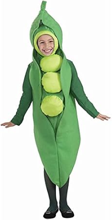Amazon さやえんどう 枝豆 子供用 コスチューム 衣装 ハロウィン コスプレ 仮装 S 約100 110cm 約kg迄 並行輸入品 キッズコスチューム おもちゃ