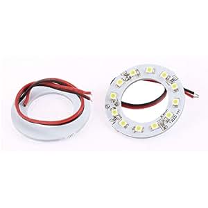 60MM 15 SMD 1210 LED Car Angel Ey Light Halo Rings Light Headlights