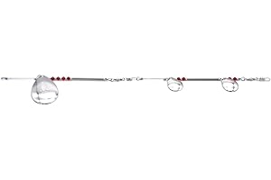 AL'S GOLDFISH LURE CO. Sebago Trolling Rig for Fishing Freshwater Lakes - 11" or 25" with Detachable Links. Gold or Nickel by AL's Goldfish Lure Company