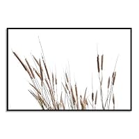 Framed Canvas Wall Art Wheat Canvas Prints Home Artwork Decoration for Living Room,Bedroom - 16x24 inches