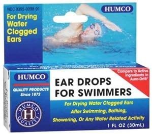 EAR DROPS FOR SWIMMERS DR 95% 1OZ by HUMCO HOLDING GROUP