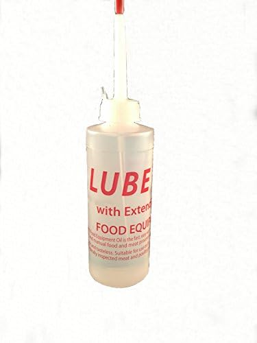 Lube Pro Sewing Machine and Food Equipment Oil - 4 oz w Extended Spout-Slicer
