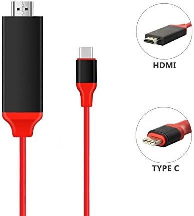 USB C to HDMI Cable, bossblue USB-C to HDMI Cable, USB 3.1 Type C Male to HDMI Male Adapter for 2017/2016 MacBook Pro, 2015 MacBook, Samsung Galaxy S8/S8 Plus, LG G5/G6 etc- 6.6 ft
