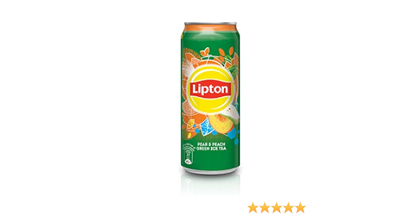 Lipton clear Green pear Peach flavor 320ml (6281168001793)