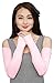 Bellady Women Outdoor Sun Block Soft Long Arm Sleeves Fingerless Gloves