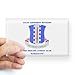 CafePress DUI - 3rd BCT - Rakkasans with Text Sticker Recta Sticker Rectangle -