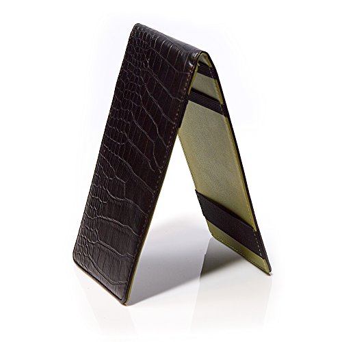Magic Vosom Professional Golf Scorecard Holder Yardage Book Holder (black&green)