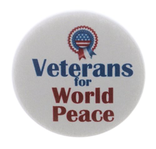 A&T Designs - QTY 5 Veterans for World Peace 2.25" Keychains People Love Unity