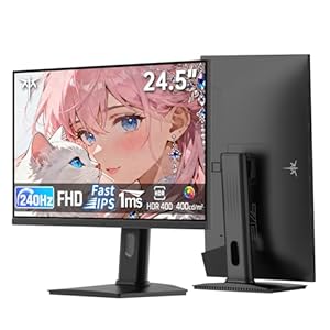 KTC 24.5インチ FHD(1920*1080) 240Hz ゲーミングモニター KTCモニターH25T7-3