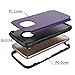 SKYLMW Moto G5 Plus Case, Three Layer Heavy Duty High Impact Resistant Hybrid Protective Cover Case for Moto G Plus (5th Generation),Purple/Black