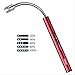 Candle Lighter, Long Flexible Reusable Arc Lighter USB Rechargeable Windproof Flameless Lighter for Multipurpose Like Candle, Grill, Barbaque,Campefire, Birthday Party, Hiking (Red)