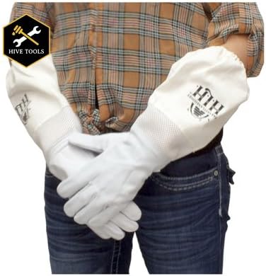 Harvest Lane Honey Goat Beekeep Gloves, Medium