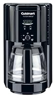 Cuisinart DCC-1000BK Filter Brew 12-Cup Programmable Coffeemaker, Black