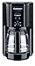 Cuisinart DCC-1000BK Filter Brew 12-Cup Programmable Coffeemaker, Black