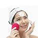 Benss Silicone Face Brush and Massager Natural Silicone Face Scrubber with Eye Massage for Polish and Scrub Anti-Aging Acid Peels Reduce Acne