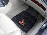 St. Louis Cardinals MLB Front & Rear Car Truck SUV Vinyl Car Floor Mats - 4PC