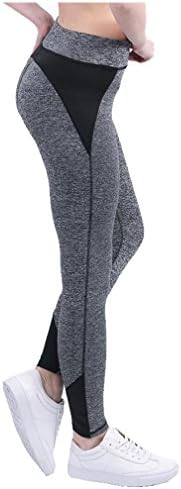 Women Power Stretch Plus Size High Waist Yoga Pants Running Tights Black S-XL